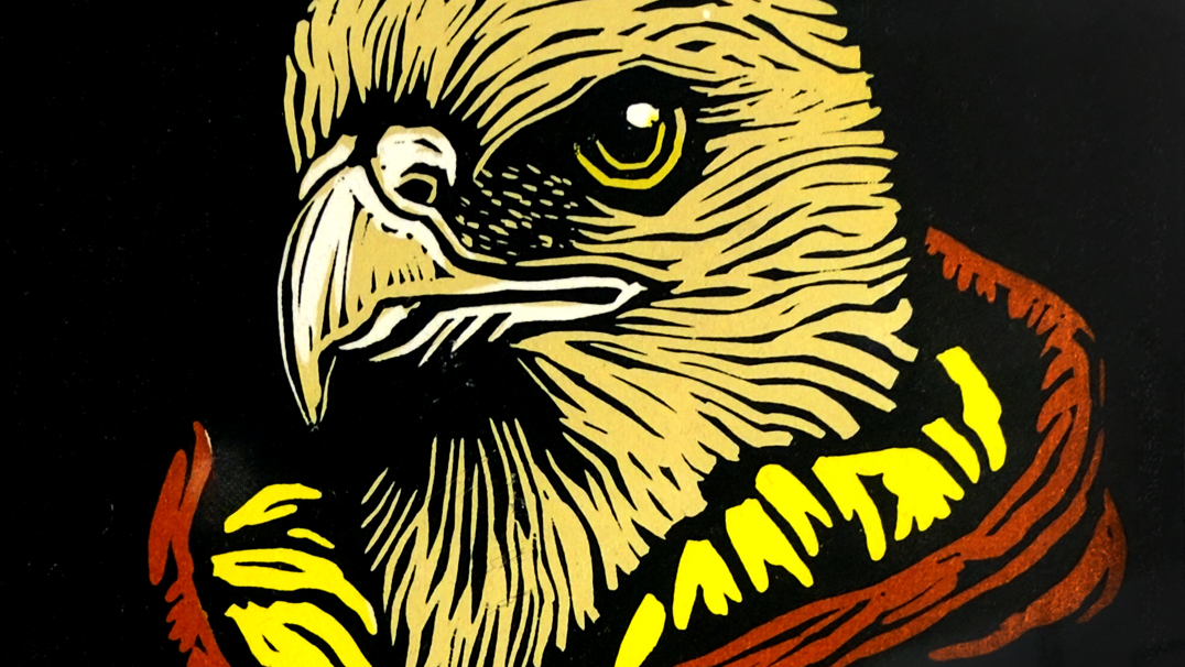 A block print.